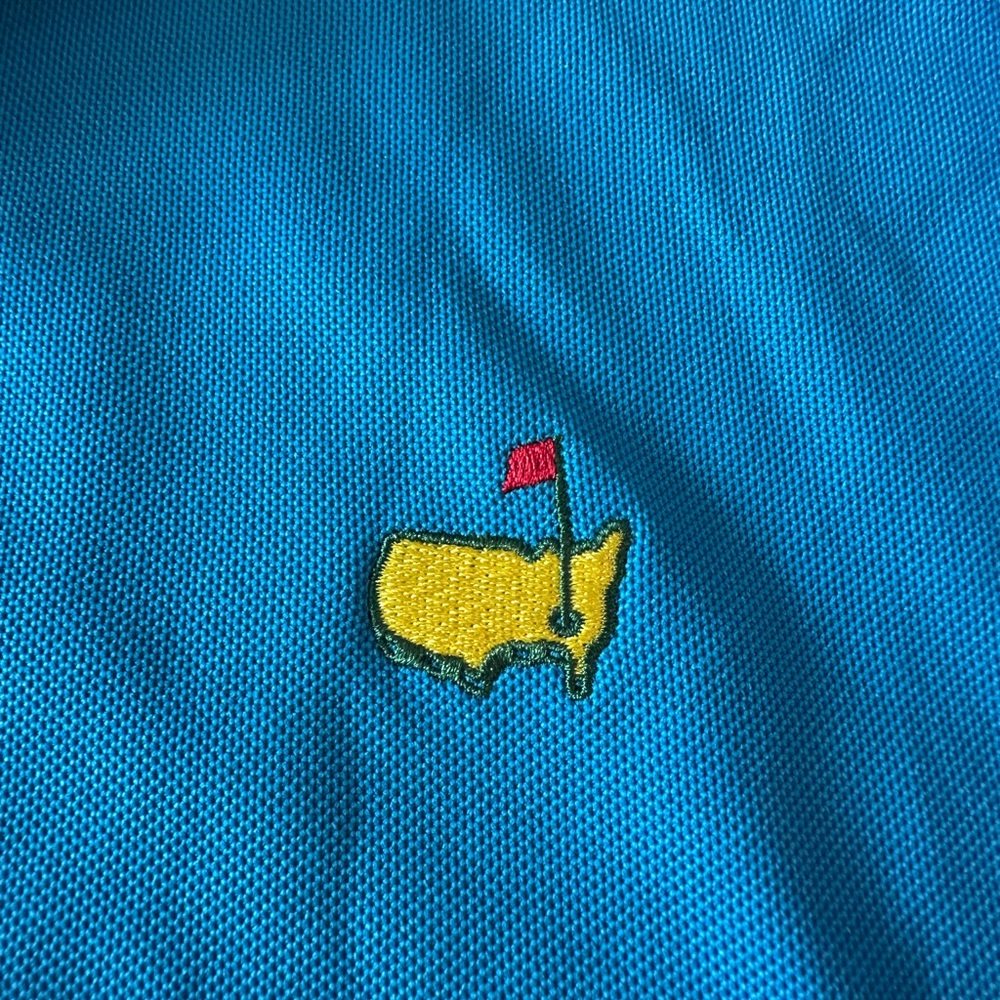 Masters Augusta National Blue Polo Shirt - Picture 2 of 4